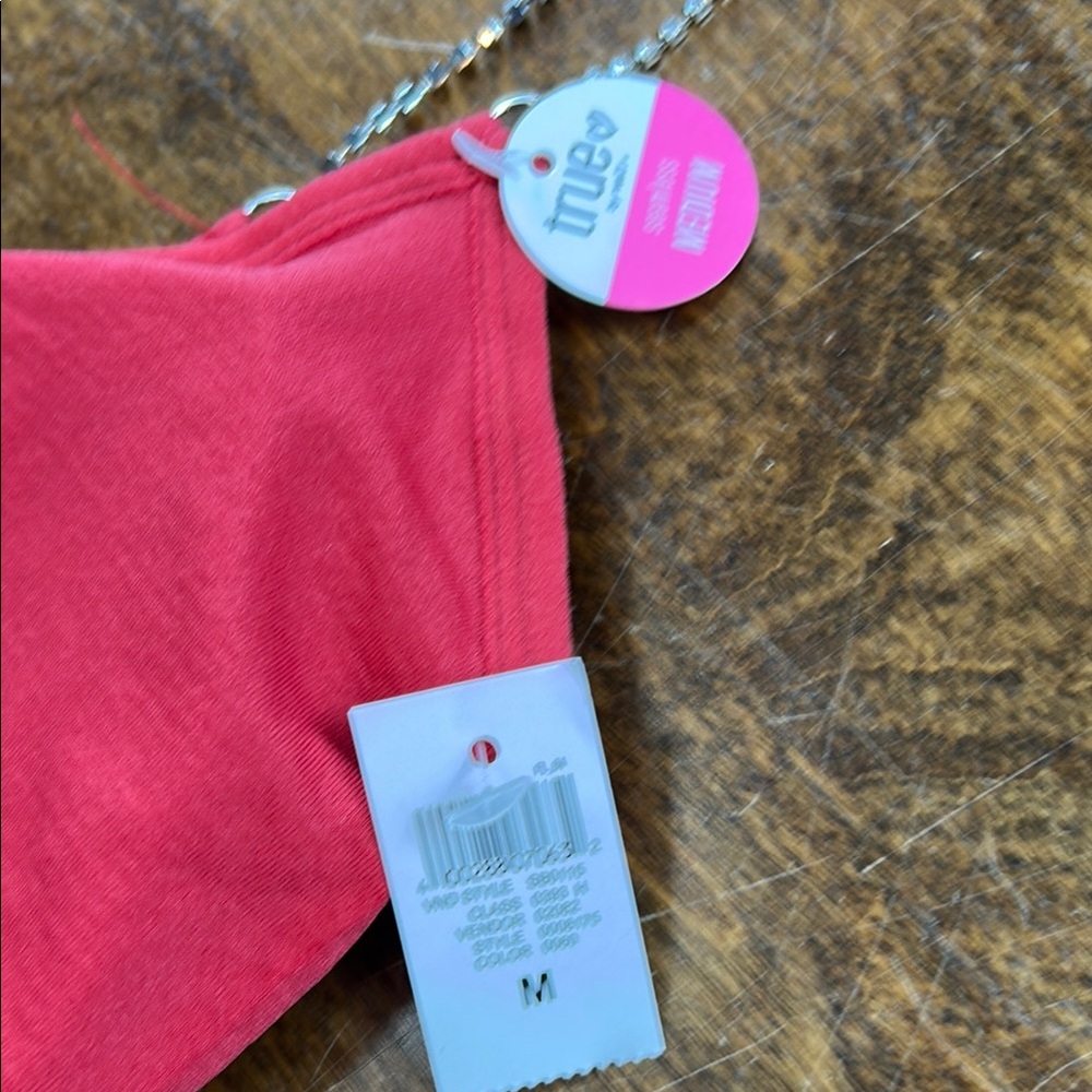 Red Rhinestone‎ strap medium Bralette - Picture 2 of 10